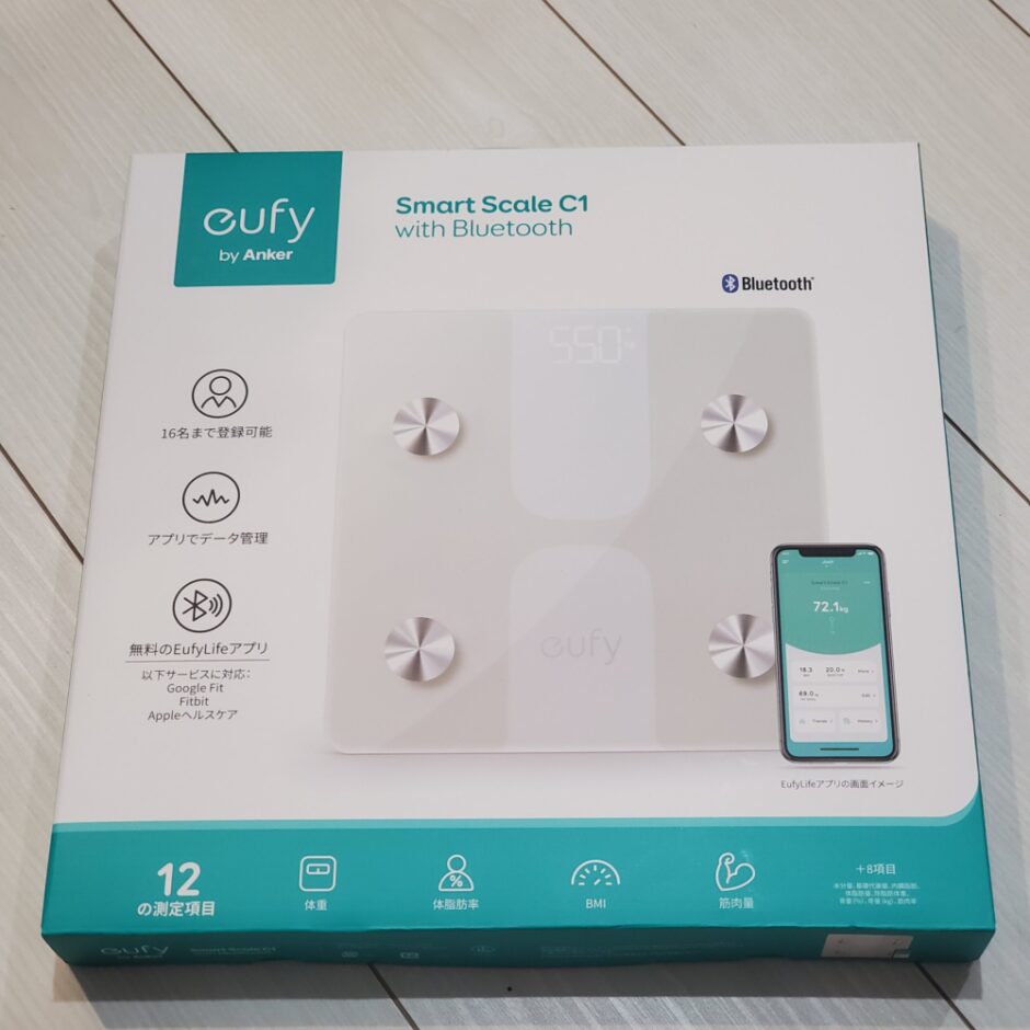 商品レビュー】Anker Eufy Smart Scale C1（体組成計） | まいにちお